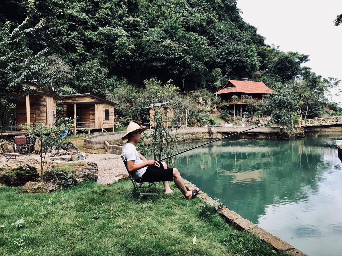 House By Lake Hotel Moc Chau Kültér fotó